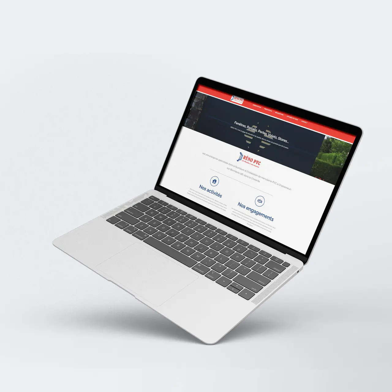 Reno PVC : site internet réalisé par l’agence Centaure