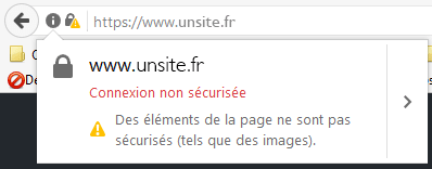 éléments encore non sécurisés